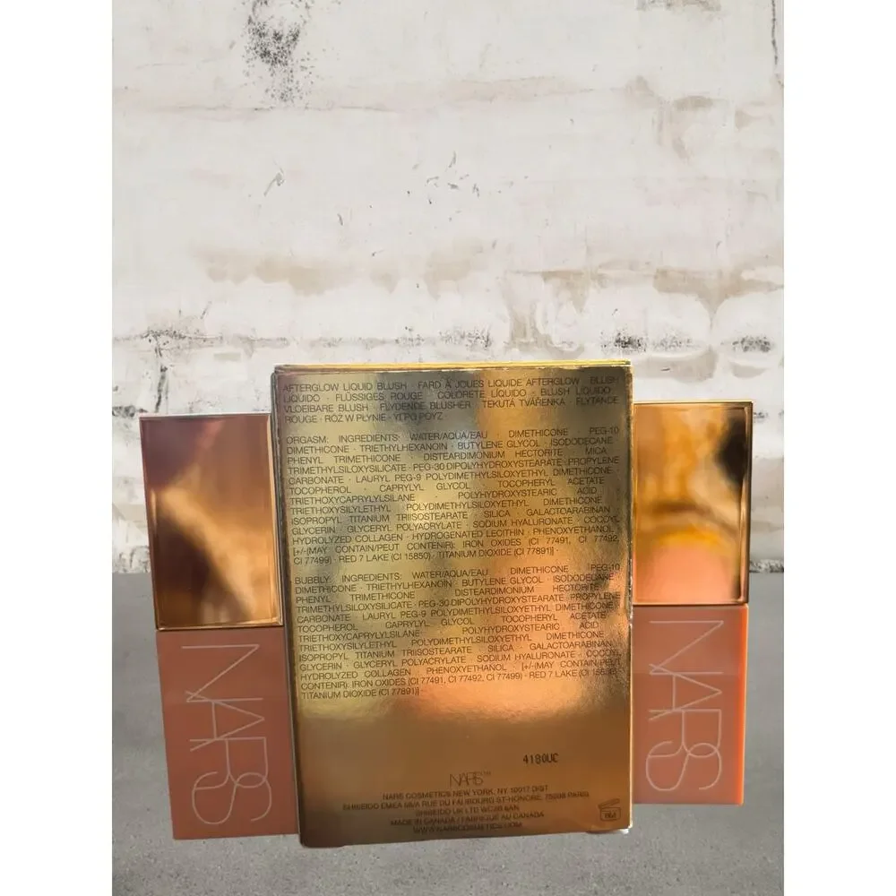 NARS $56 MSRP Mini Afterglow Liquid Blush Duo NIB
